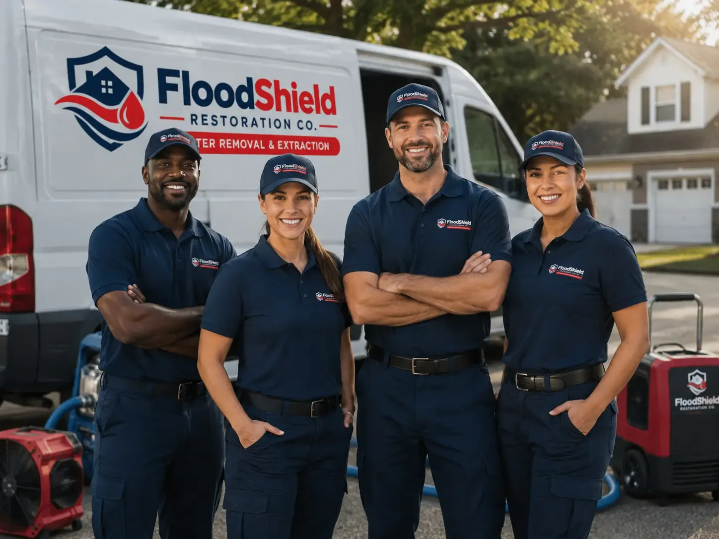 Flood Damage Restoration company in West, MS