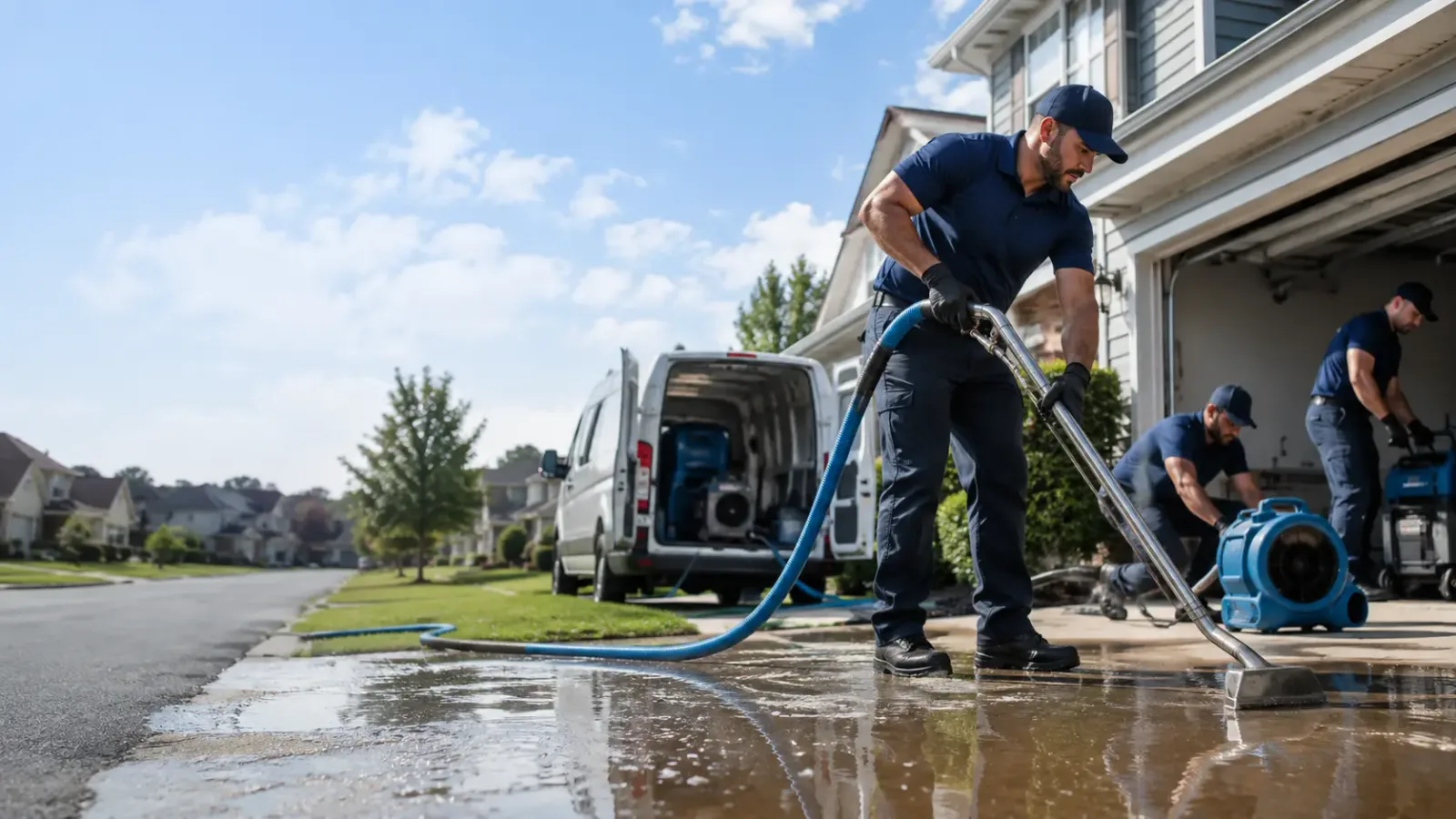 Flood Damage Restoration in West, MS